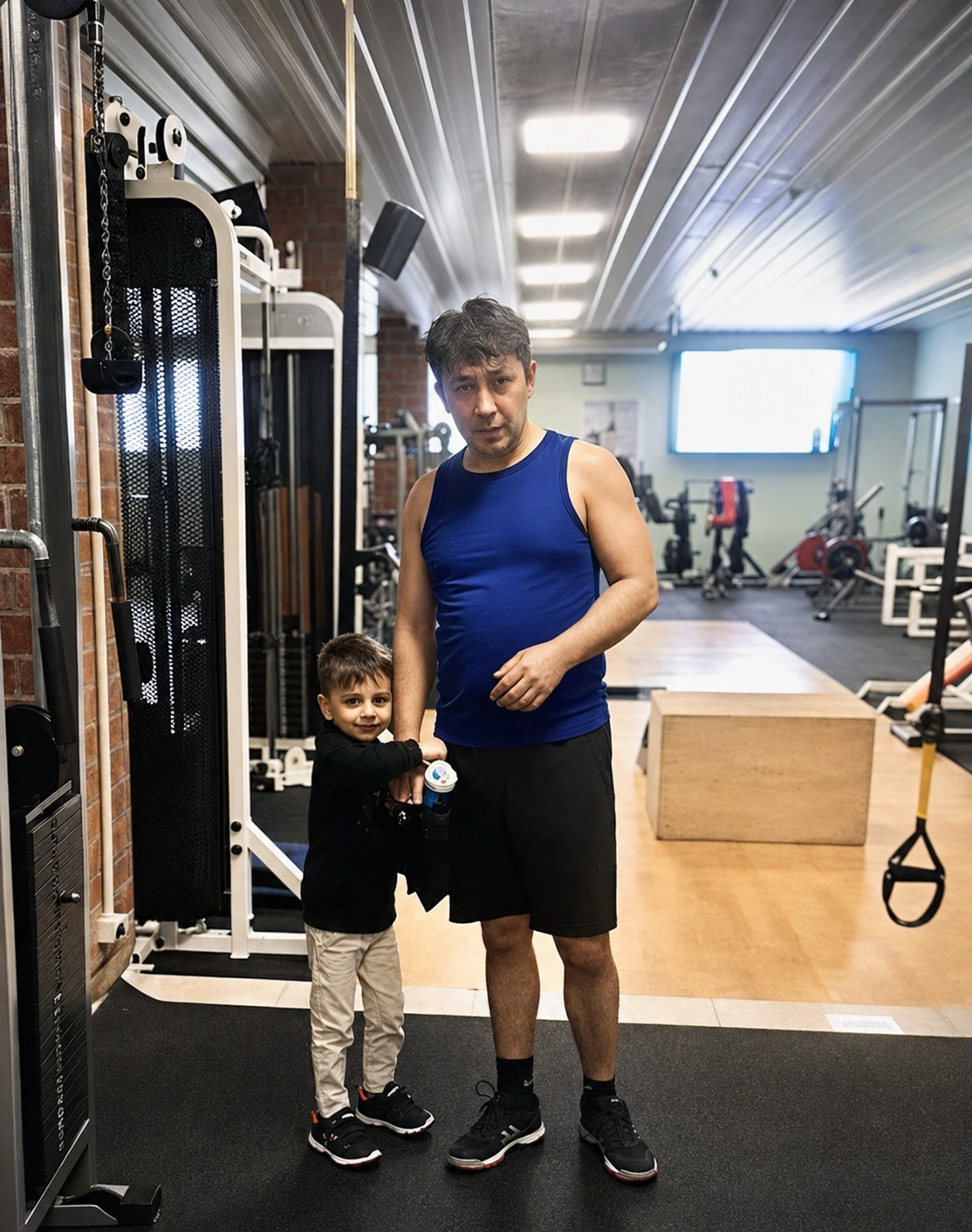 Rustam Faiz's first steps in the gym